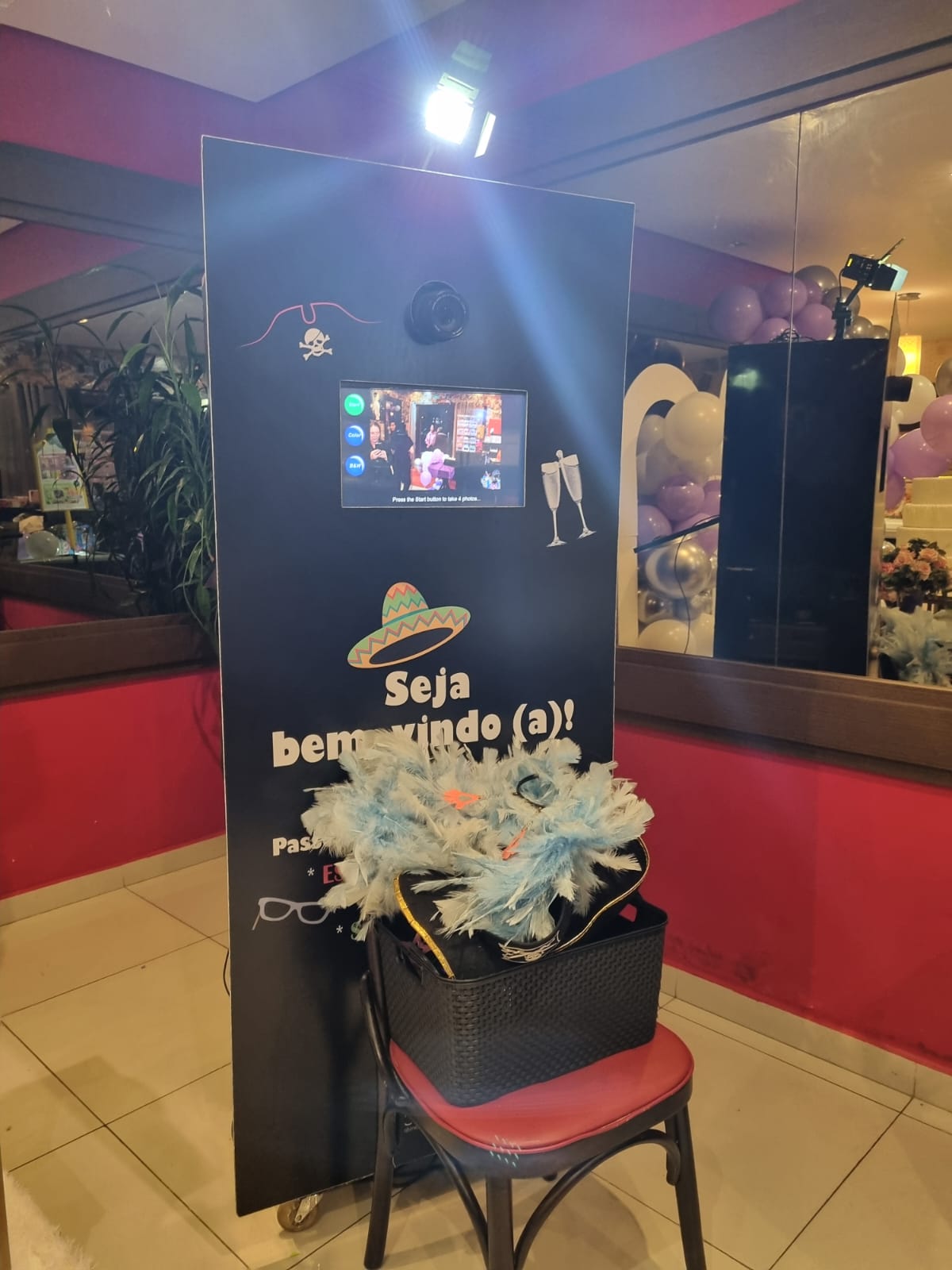 Cabine fechada